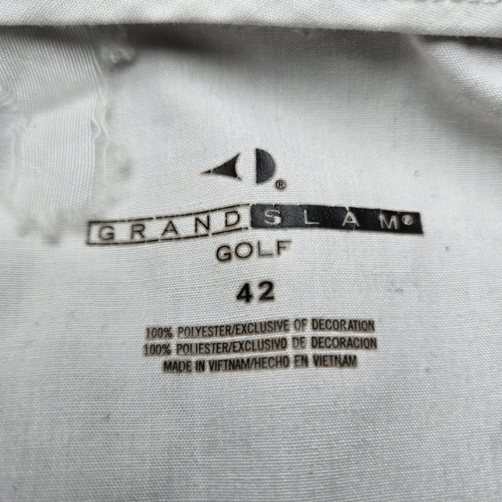 Grand Slam Golf Shorts Mens 42 Tan Athleisure Neutral Preppy Academia Cargo